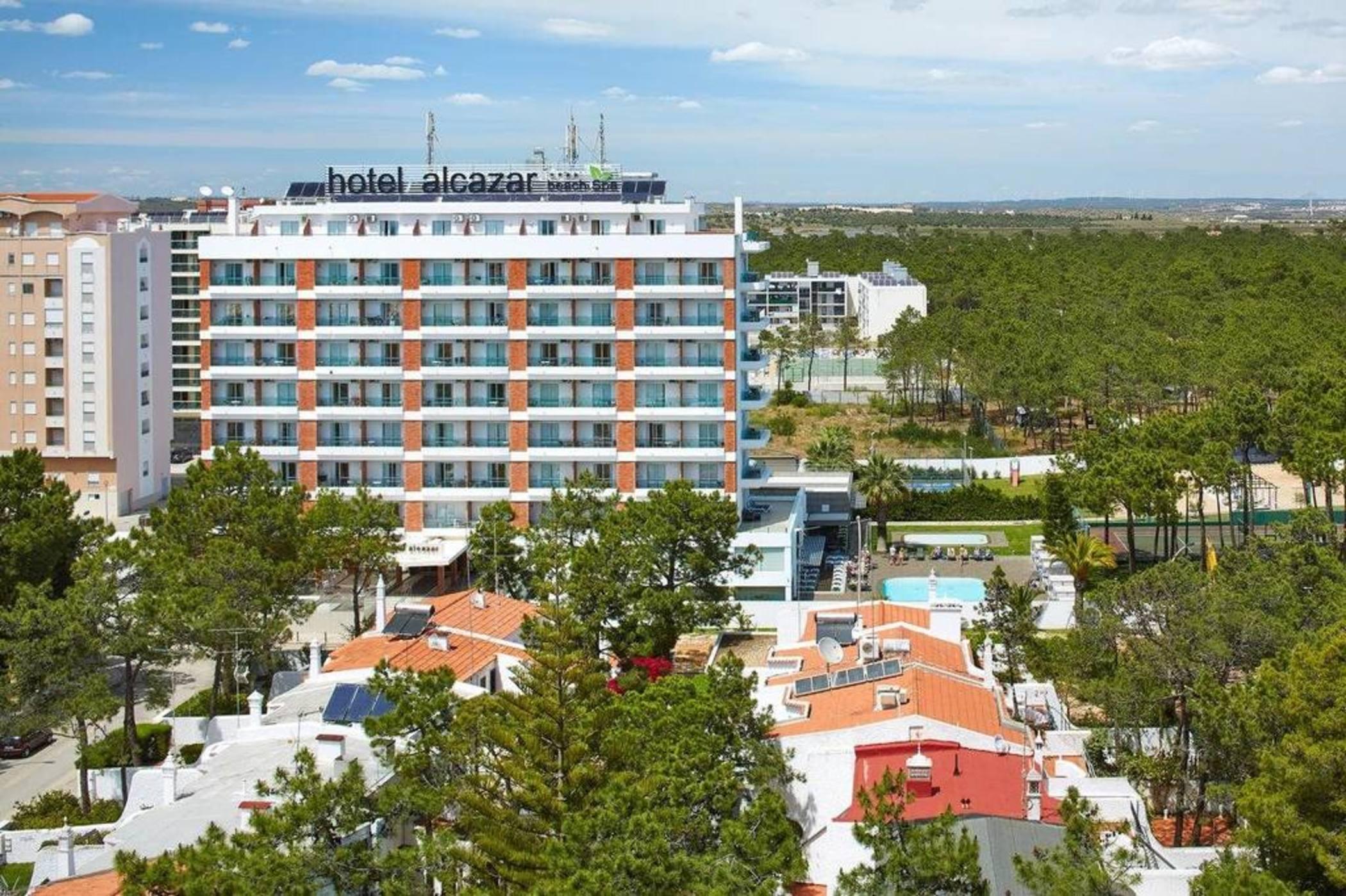 Alcazar Hotel & Spa Monte Gordo Exteriör bild