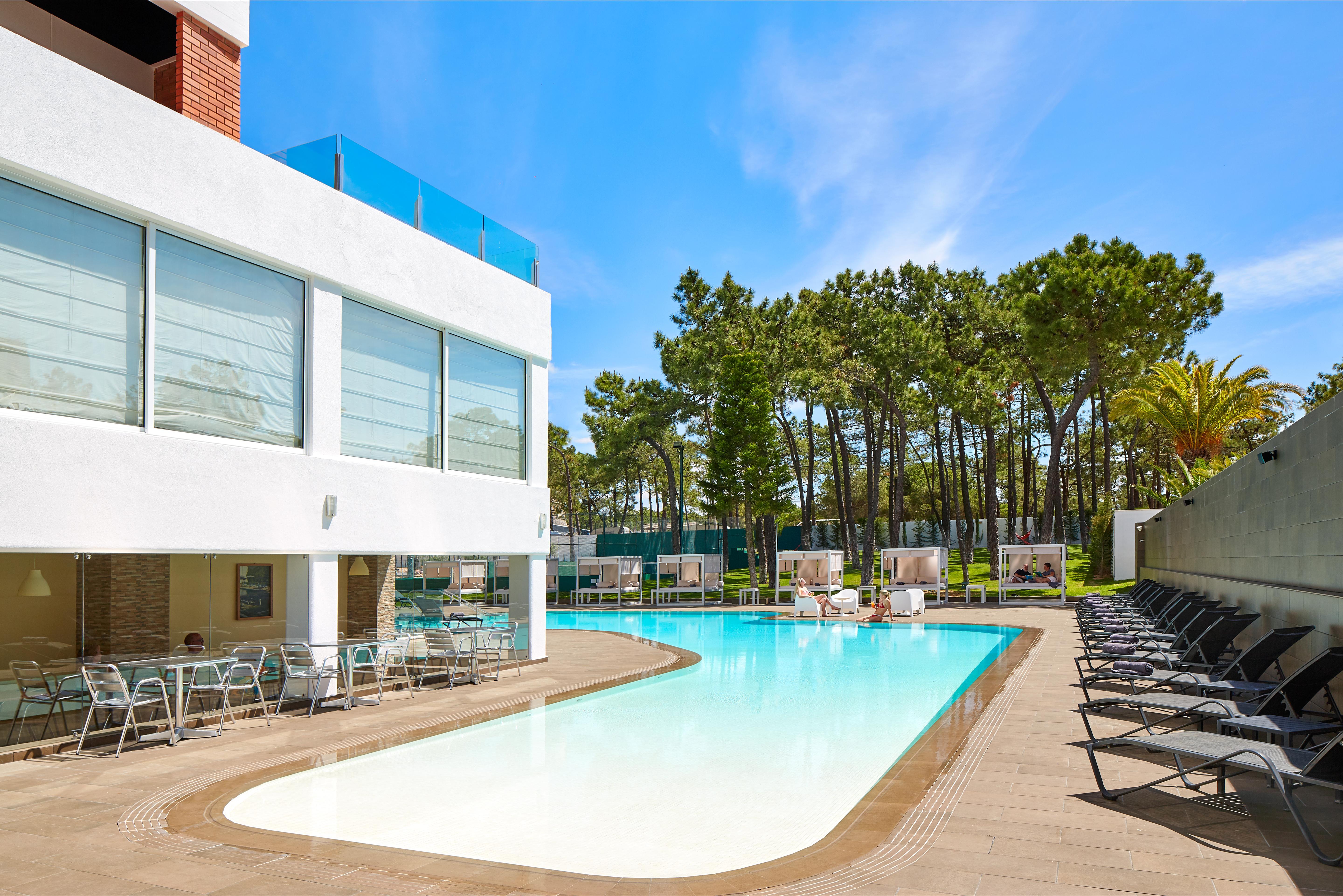 Alcazar Hotel & Spa Monte Gordo Exteriör bild